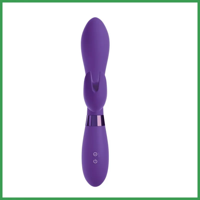 OMG! Rabbits - csiklókaros vibrátor lila test1-taskasrendszer-hu 2