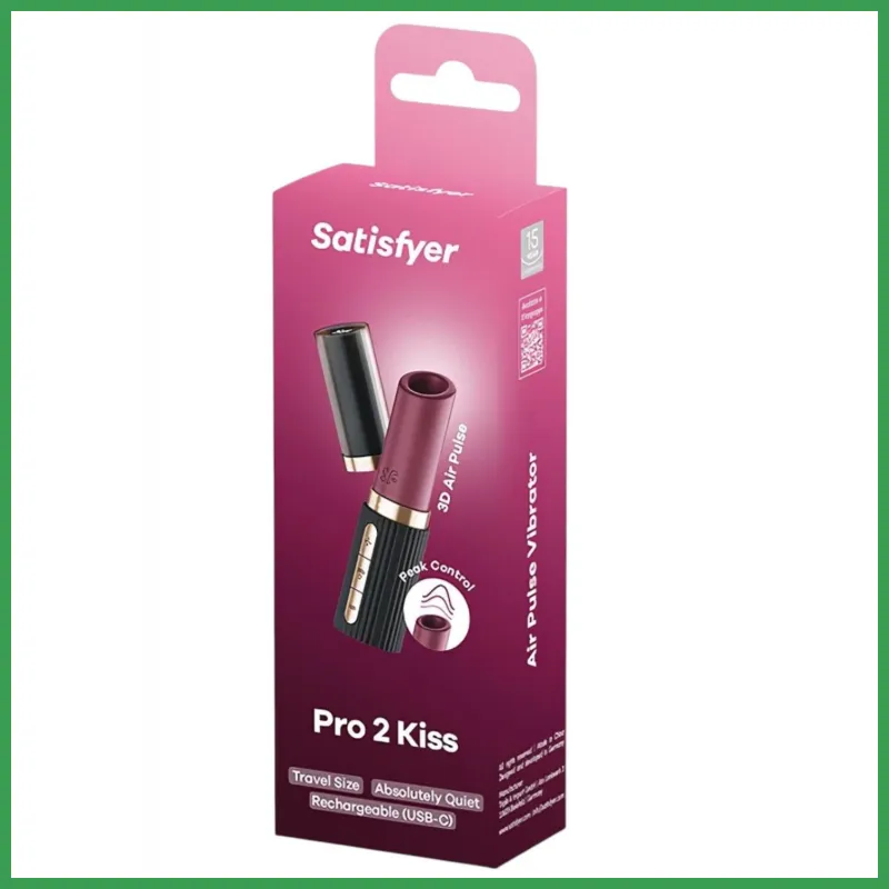 Satisfyer Pro 2 Kiss - léghullámos rúzsvibrátor test1.taskasrendszer.hu 1